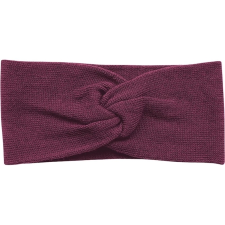 Capo  Wool Headband Plum 