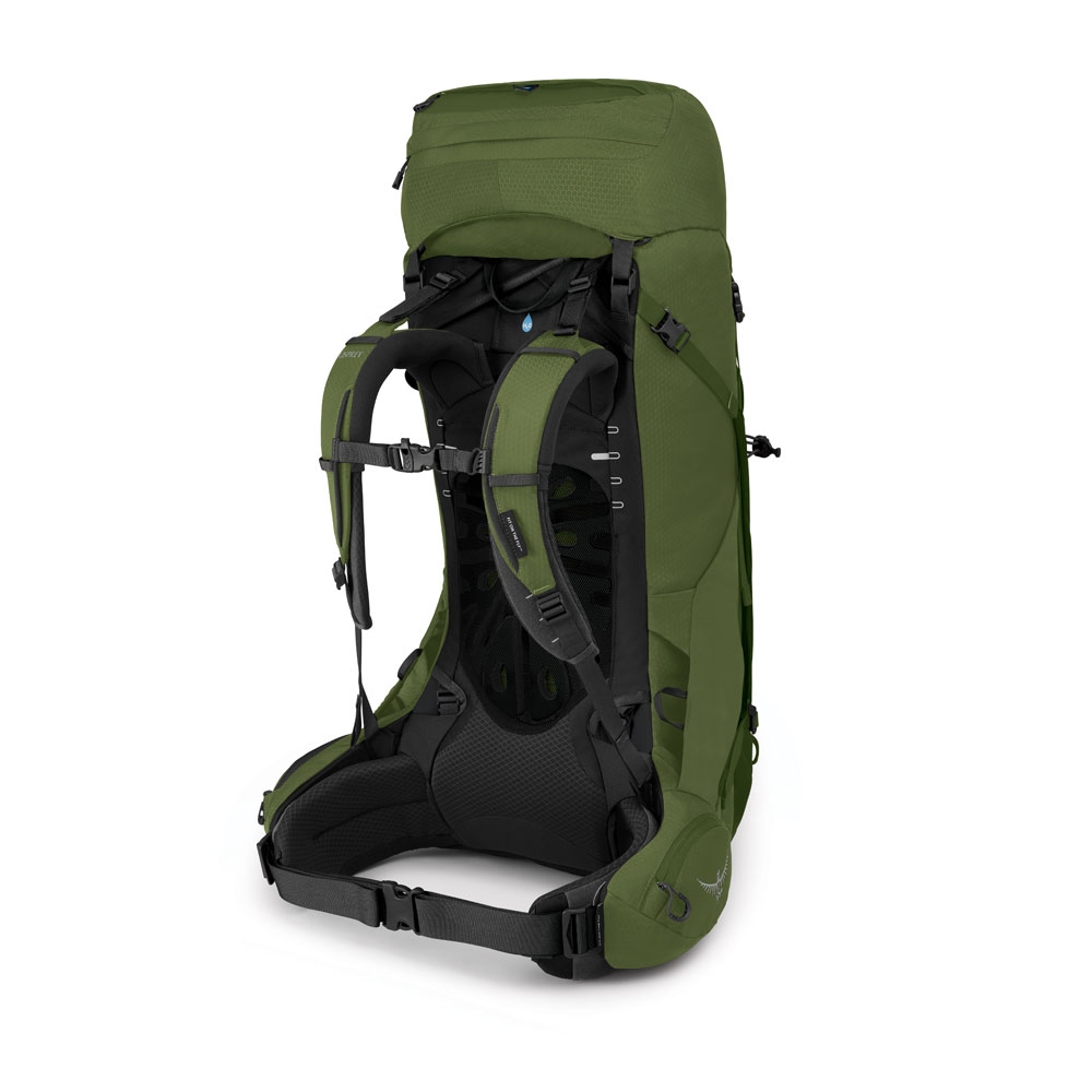 Osprey Aether 55 Garlic Mustard Green 1000295 trekkingrugzakken online bestellen bij Kathmandu Outdoor & Travel