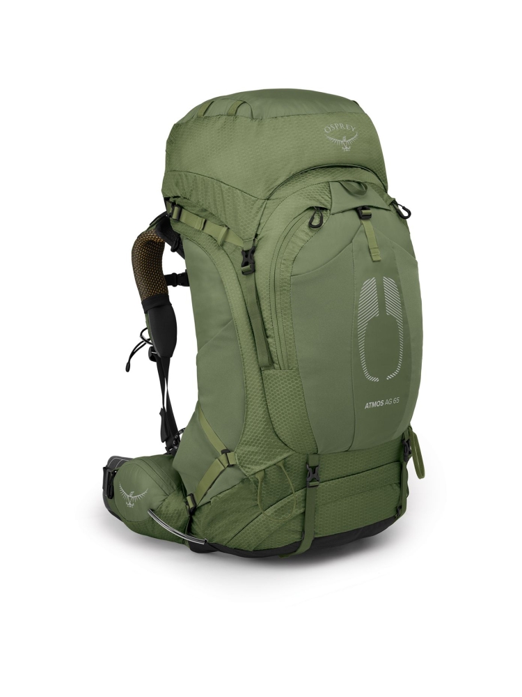 Osprey Atmos AG 65 Mythical Green 1000400 trekkingrugzakken online bestellen bij Kathmandu Outdoor & Travel