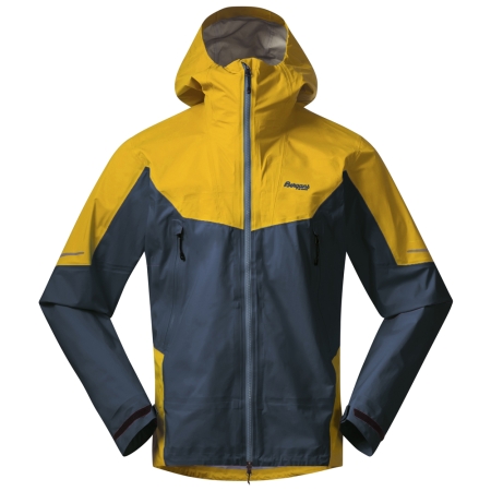 Bergans  Senja 3L Jacket Orion Blue/Light Golden Yellow