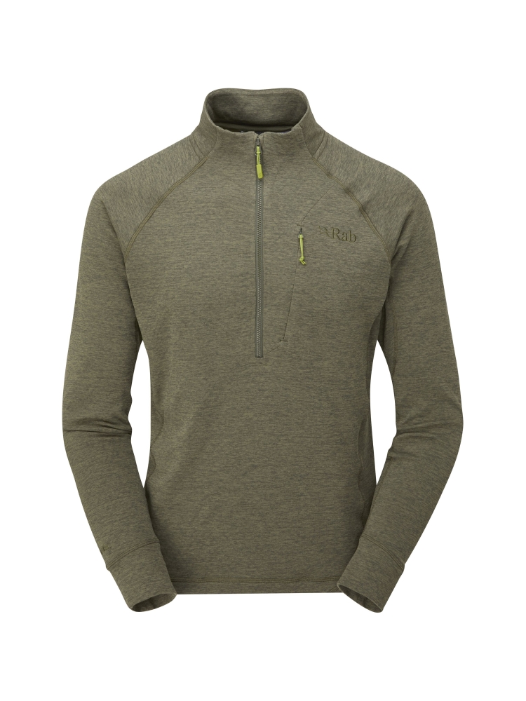 Rab Nexus Pull-On  Light Khaki QFF-74-LKH fleeces en truien online bestellen bij Kathmandu Outdoor & Travel