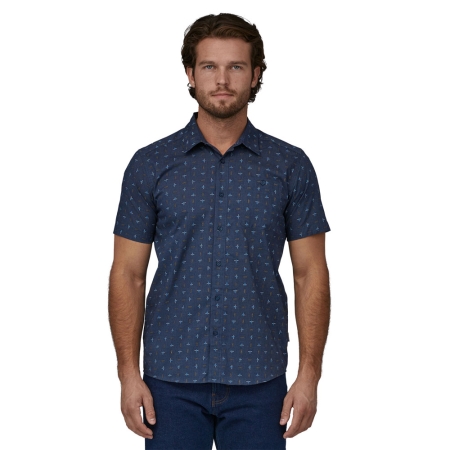 Patagonia  Go To Shirt Flying Climb: Tidepool Blue