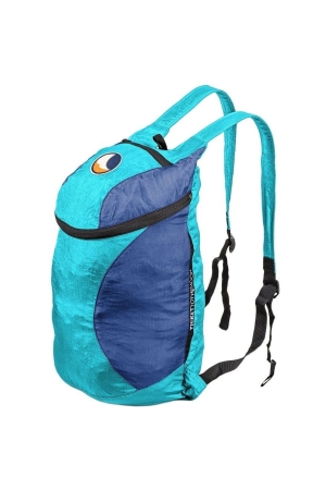 Ticket to the Moon  Mini Backpack  Turquoise / Royal Blue