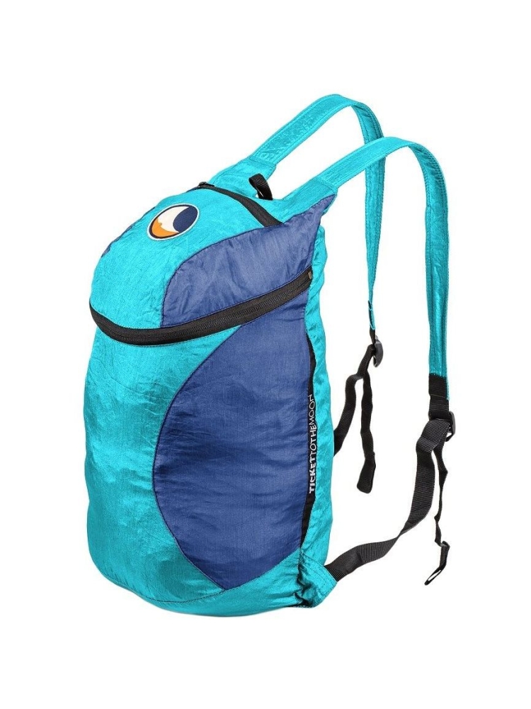 Ticket to the Moon Mini Backpack  Turquoise / Royal Blue TMMBP1439 dagrugzakken online bestellen bij Kathmandu Outdoor & Travel