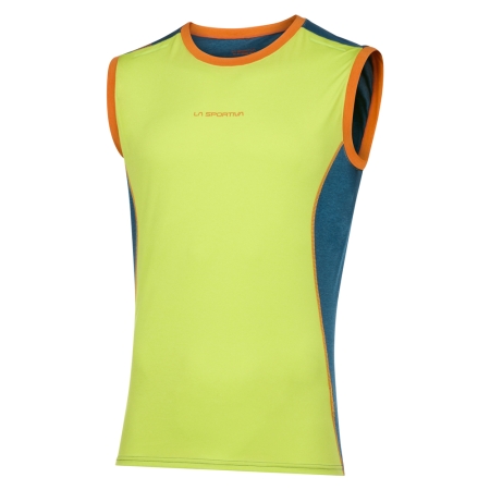 La Sportiva  Tracer Tank Lime Punch/Storm Blue