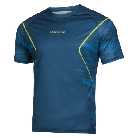 La Sportiva  Pacer T-Shirt Storm Blue/Maui