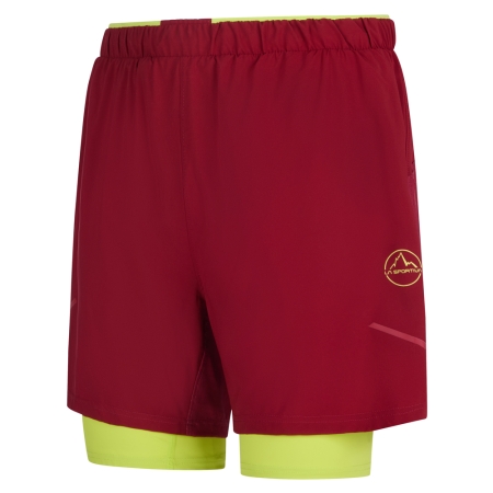 La Sportiva  Trail Bite Short Sangra/Lime Punch