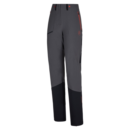 La Sportiva  Monument Pant Women's Carbon/Cherry Tomato