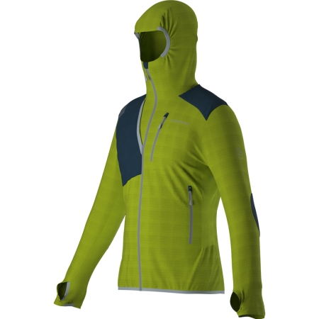 La Sportiva  Lucendro Thermal Hoody Lime Punch/Storm Blue