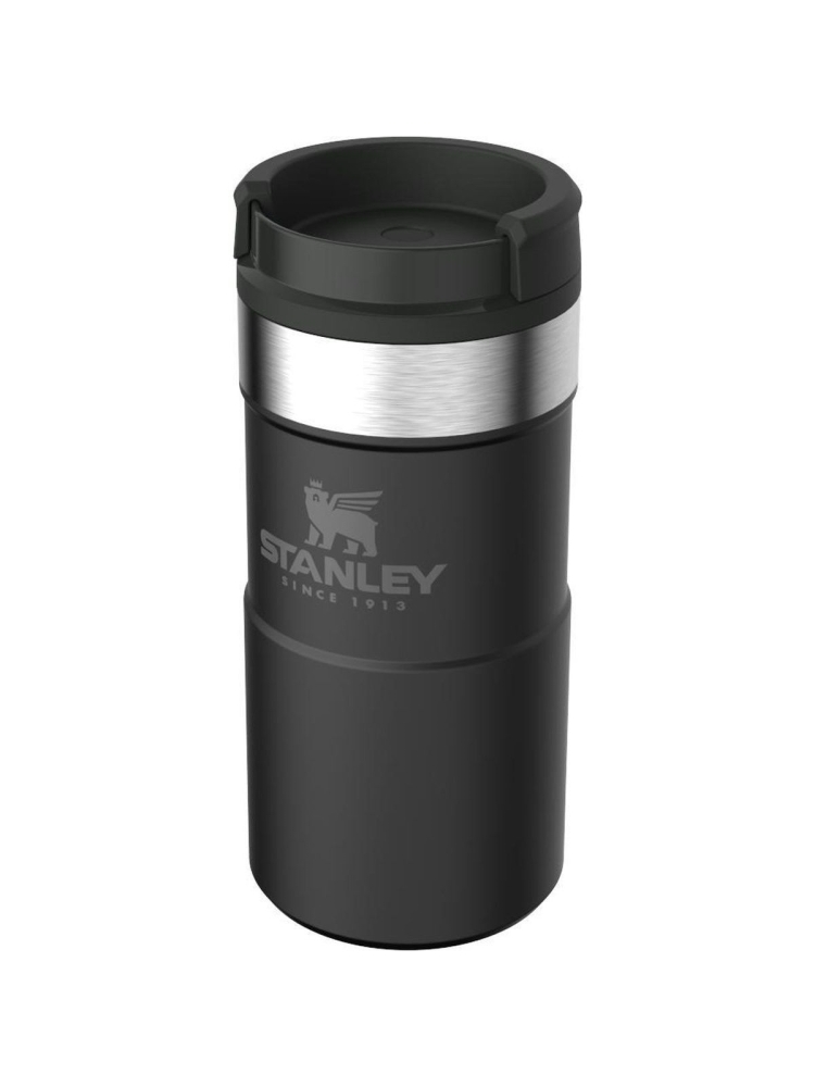 Stanley The NeverLeak Travel Mug 0,25L Black 10-09856-007 drinkflessen en thermosflessen online bestellen bij Kathmandu Outdoor & Travel