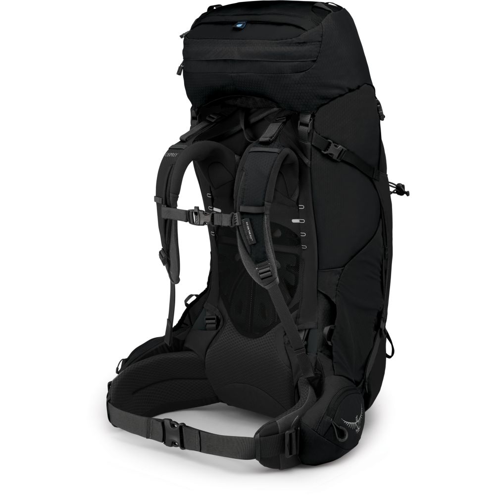 Osprey Aether 65 Black 1000287 trekkingrugzakken online bestellen bij Kathmandu Outdoor & Travel