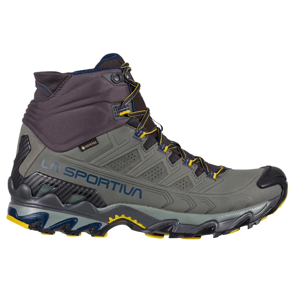 La Sportiva Ultra Raptor II Mid Leather GTX Clay/NightBlue 34J909629 wandelschoenen heren online bestellen bij Kathmandu Outdoor & Travel