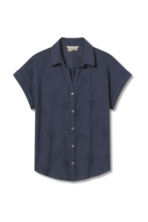 Royal Robbins Oasis S/S Women's Navy Y621018-728 shirts en tops online bestellen bij Kathmandu Outdoor & Travel