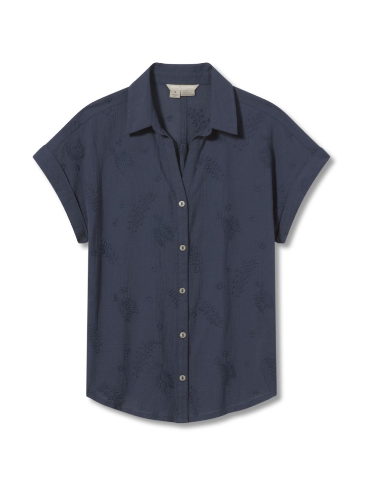 Royal Robbins Oasis S/S Women's Navy Y621018-728 shirts en tops online bestellen bij Kathmandu Outdoor & Travel