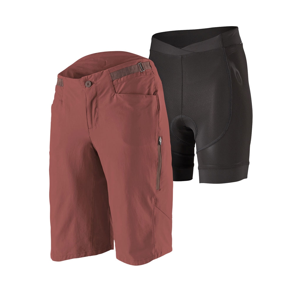 Patagonia Dirt Craft Bike Shorts Women's Rosehip 24588-RHP broeken online bestellen bij Kathmandu Outdoor & Travel