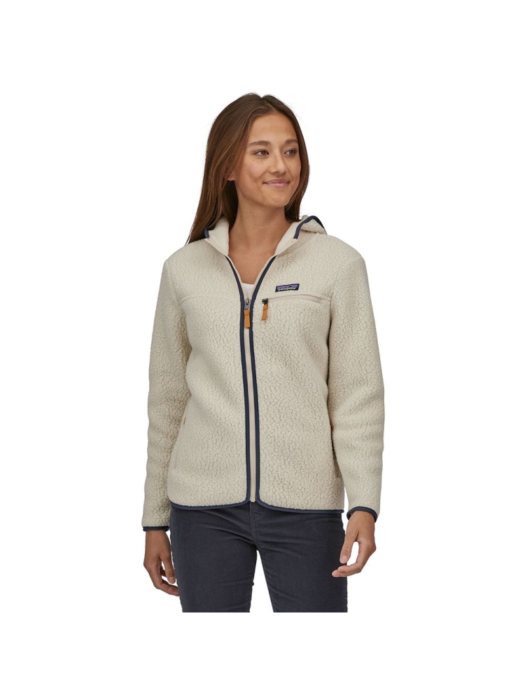 Patagonia Retro Pile Hoody Women's Pelican 22806-PLCN fleeces en truien online bestellen bij Kathmandu Outdoor & Travel