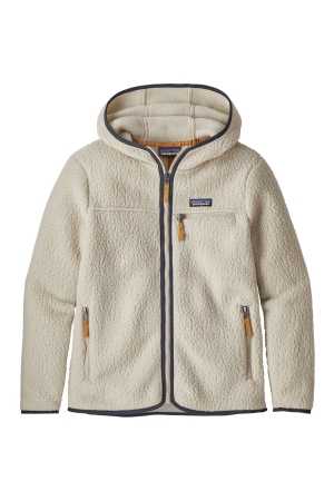 Patagonia Retro Pile Hoody Women's Pelican 22806-PLCN fleeces en truien online bestellen bij Kathmandu Outdoor & Travel