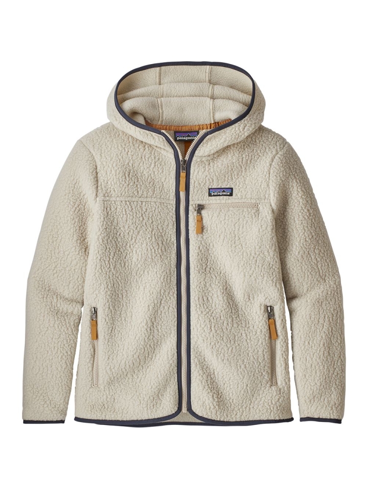 Patagonia Retro Pile Hoody Women's Pelican 22806-PLCN fleeces en truien online bestellen bij Kathmandu Outdoor & Travel