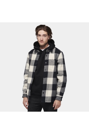 Black Diamond Project Lined Flannel Black-Off White Plaid AP744065-9511 shirts en tops online bestellen bij Kathmandu Outdoor & Travel