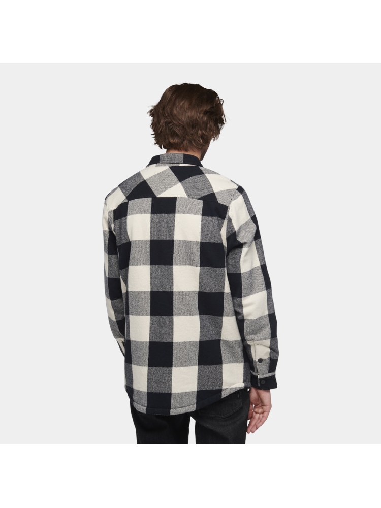 Black Diamond Project Lined Flannel Black-Off White Plaid AP744065-9511 shirts en tops online bestellen bij Kathmandu Outdoor & Travel