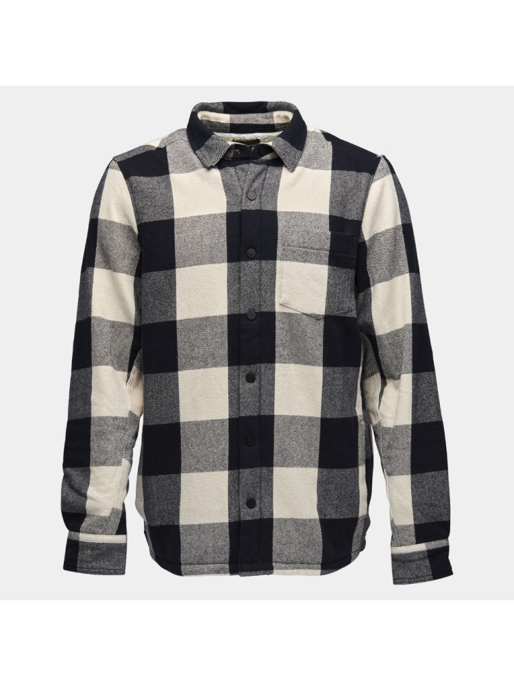 Black Diamond Project Lined Flannel Black-Off White Plaid AP744065-9511 shirts en tops online bestellen bij Kathmandu Outdoor & Travel