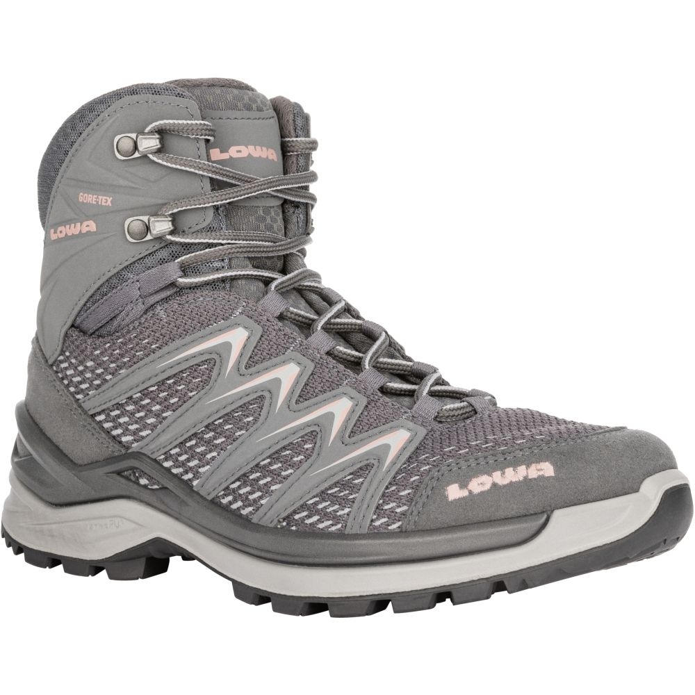 Lowa Innox Pro GTX Mid Ws anthracite/rose LM320703-9707 wandelschoenen dames online bestellen bij Kathmandu Outdoor & Travel