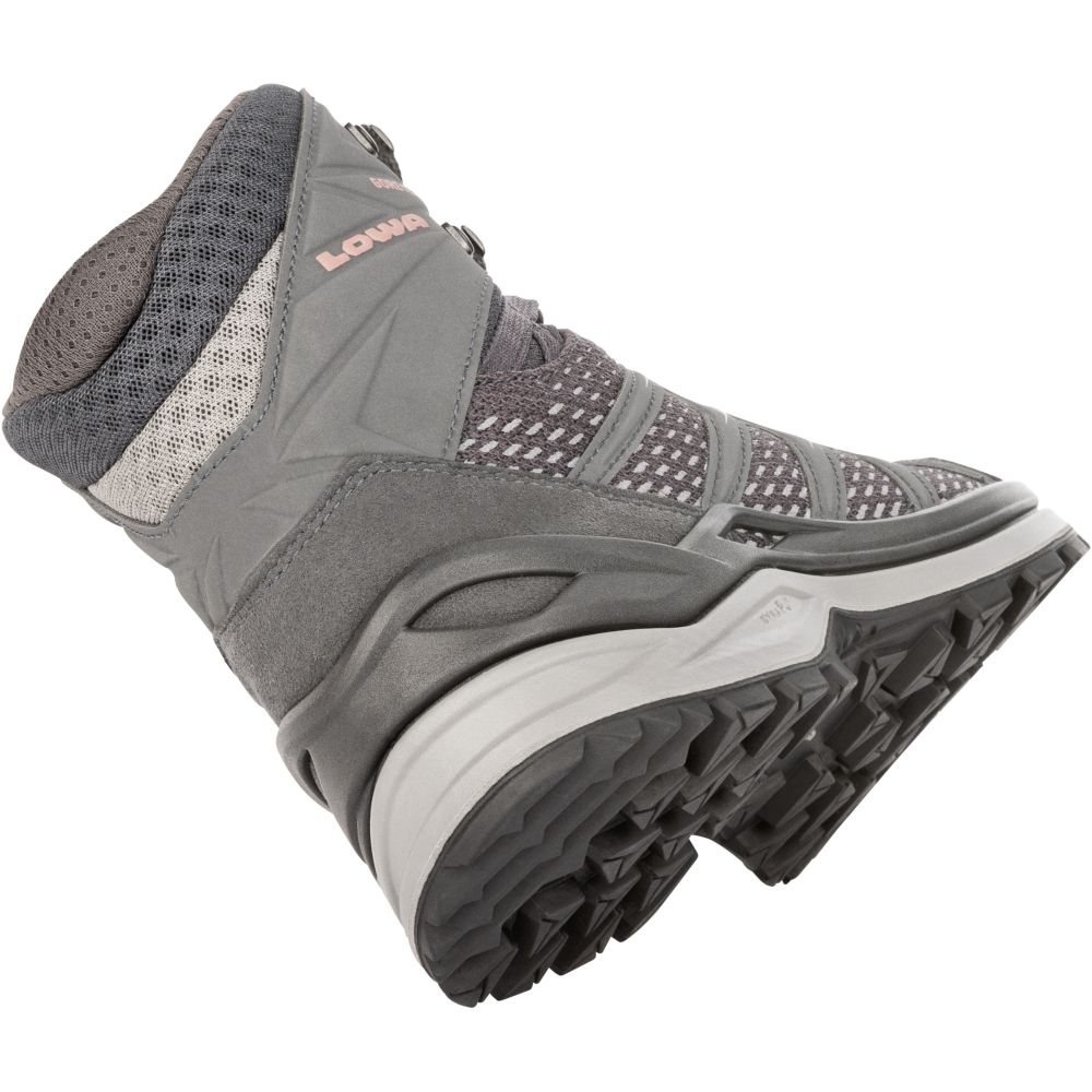 Lowa Innox Pro GTX Mid Ws anthracite/rose LM320703-9707 wandelschoenen dames online bestellen bij Kathmandu Outdoor & Travel