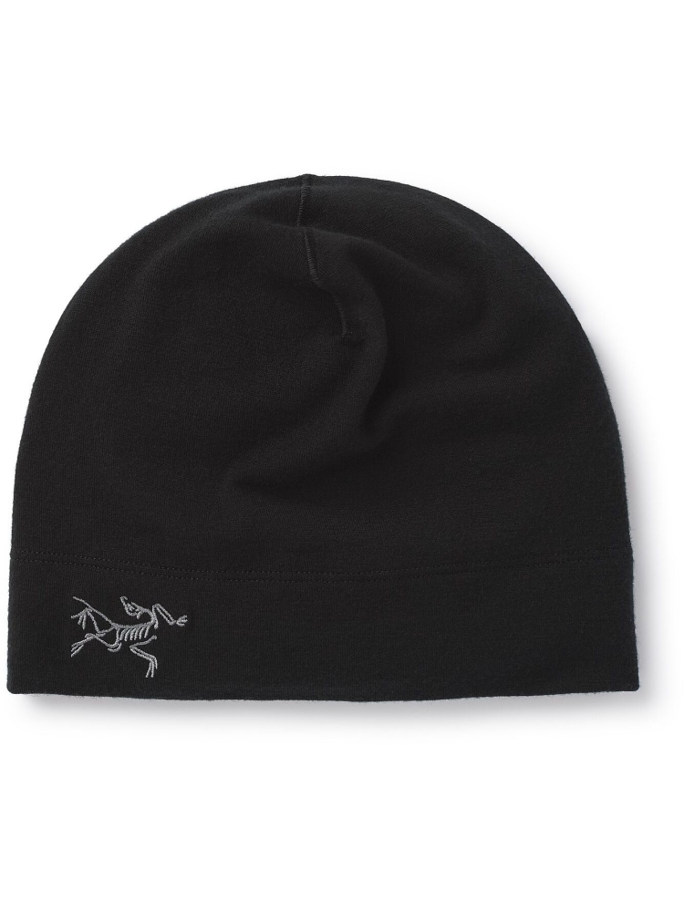 Arc'teryx Rho Lightweight Wool Toque Black 5990-Black kleding accessoires online bestellen bij Kathmandu Outdoor & Travel