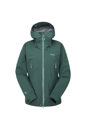 Rab Kangri GTX Jacket Women's Green Slate QWH-02-GNS jassen online bestellen bij Kathmandu Outdoor & Travel