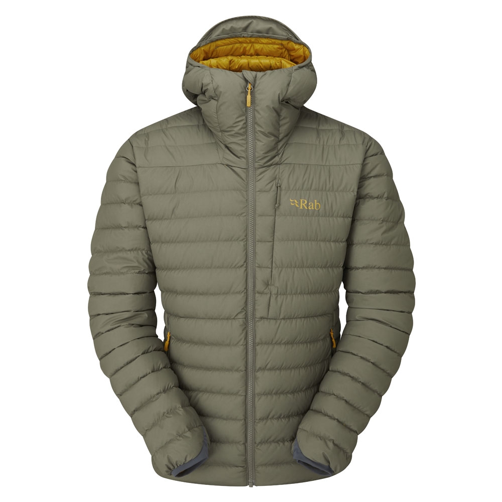 Rab Infinity Microlight Jacket Light Khaki QDB-22-LKH jassen online bestellen bij Kathmandu Outdoor & Travel