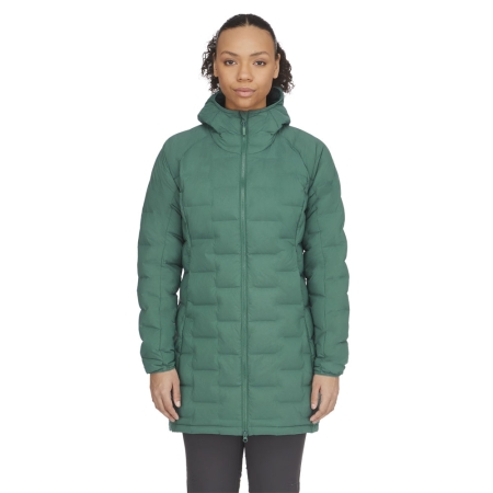 Rab  Cubit Stretch Down Parka Women's  Green Slate