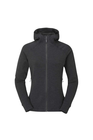 Rab Nexus Hoody Women's Black QFF-71-BLK fleeces en truien online bestellen bij Kathmandu Outdoor & Travel