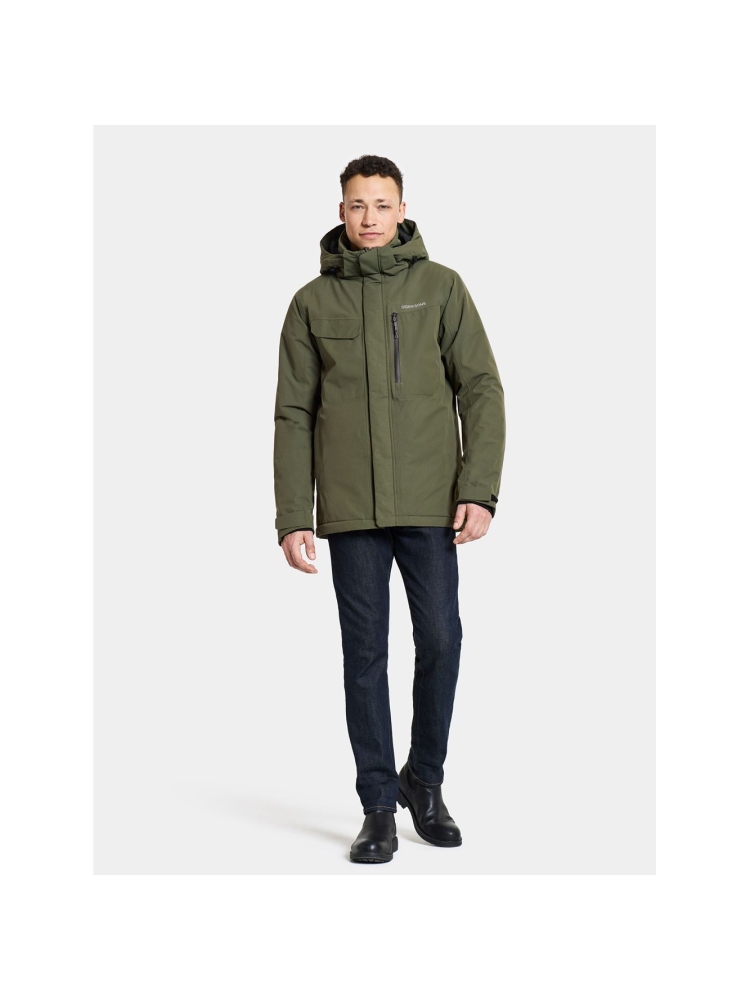 Didriksons Stefan Usx Jacket Deep Green 505041-300 jassen online bestellen bij Kathmandu Outdoor & Travel