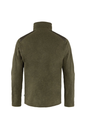 Fjällräven Sten Fleece Dark Olive 81765-633 fleeces en truien online bestellen bij Kathmandu Outdoor & Travel