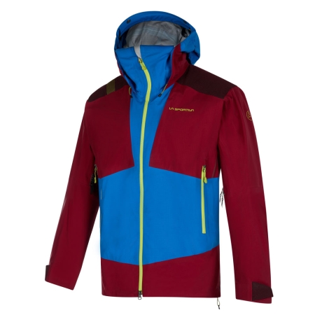 La Sportiva  Supercouloir GTX Pro Jacket Electric Blue/ Sangria