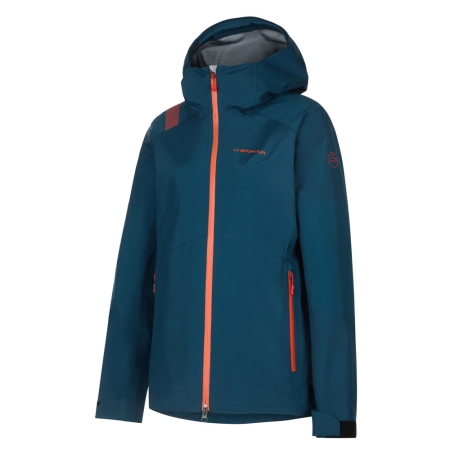 La Sportiva  Roseg GTX Jkt Women's Storm Blue/ Cherry Tomato