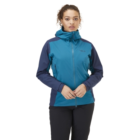 Rab  Kinetic Alpine 2.0 Jacket Women's Blauw