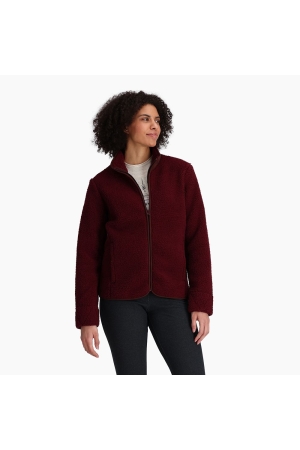 Royal Robbins Urbanesque Jacket Women's Burnt Grape 312027-596 fleeces en truien online bestellen bij Kathmandu Outdoor & Travel