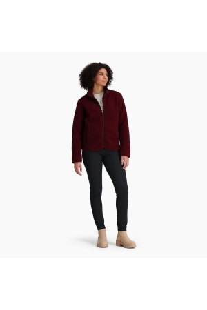 Royal Robbins Urbanesque Jacket Women's Burnt Grape 312027-596 fleeces en truien online bestellen bij Kathmandu Outdoor & Travel