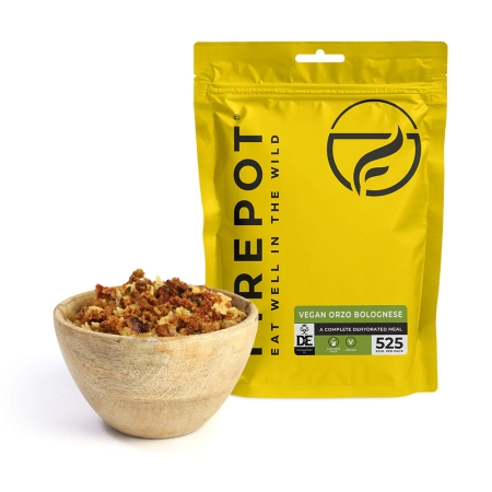 Firepot  Vegan Orzo Bolognese Regular Geel 