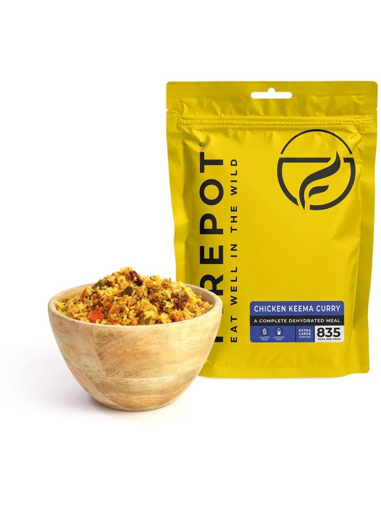 Firepot Chicken Keema Curry Extra Large Geel FPMEATXL:13GOL:Extra maaltijden en voedsel online bestellen bij Kathmandu Outdoor & Travel