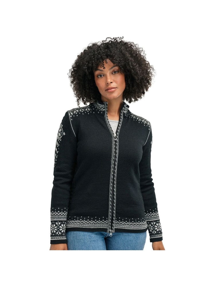 Dale 140th Anniversary Jacket Women's Black Offwhite Smoke 83481-F fleeces en truien online bestellen bij Kathmandu Outdoor & Travel