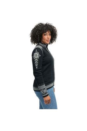 Dale 140th Anniversary Jacket Women's Black Offwhite Smoke 83481-F fleeces en truien online bestellen bij Kathmandu Outdoor & Travel