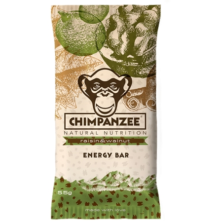 Chimpanzee  Energy Bar Raisin and Walnut   