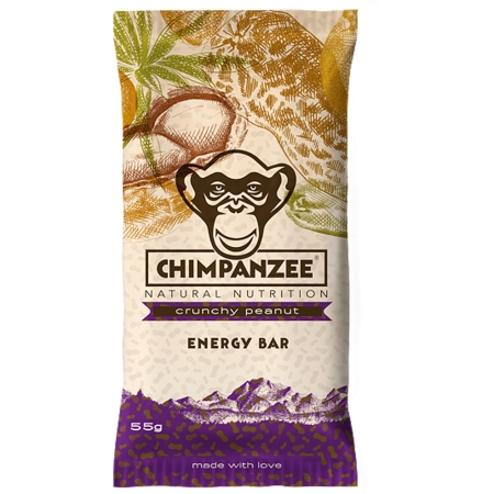 Chimpanzee  Energy Bar Crunchy Peanut   