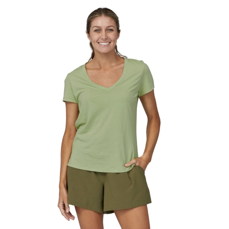 Patagonia  Side Current Tee Women's Salvia Green