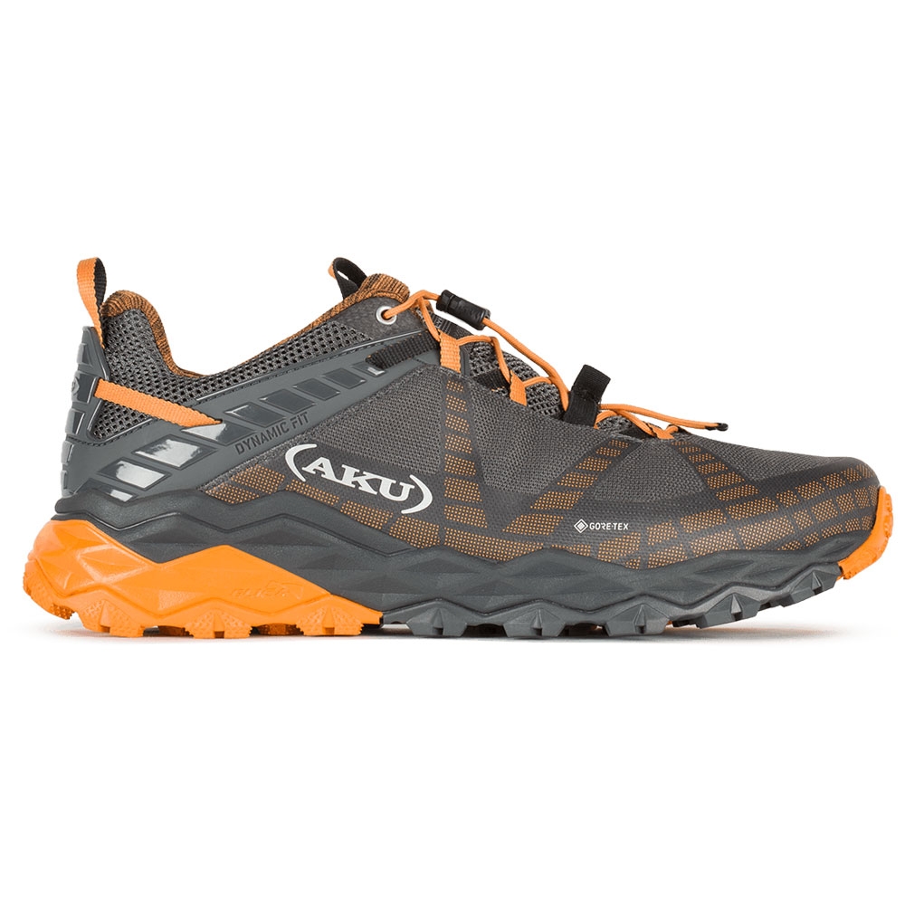 AKU Flyrock GTX Black/Orange 698-108 wandelschoenen heren online bestellen bij Kathmandu Outdoor & Travel