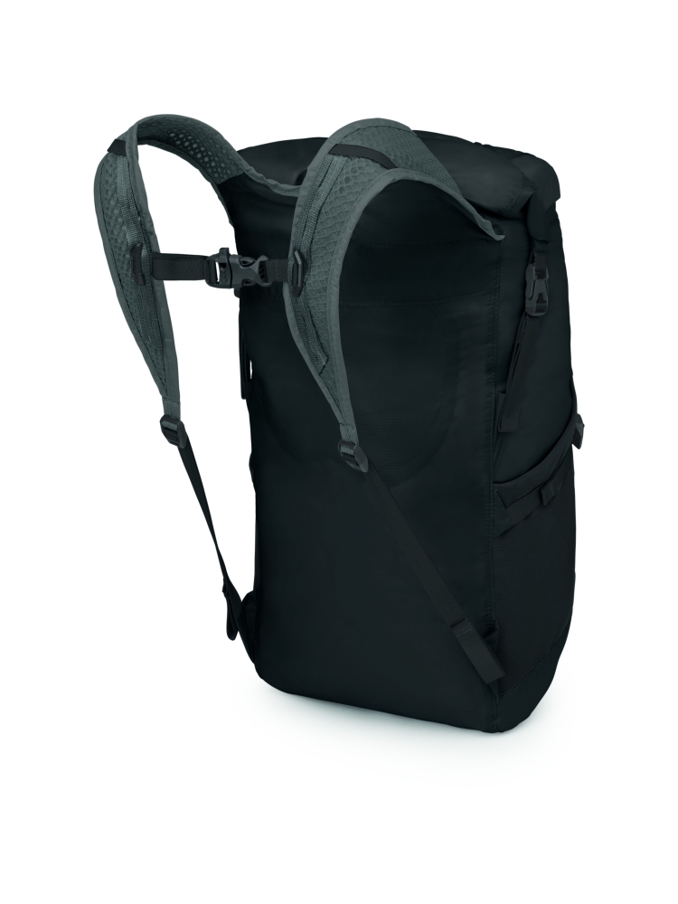 Osprey Ultralight Dry Pack 20 Black 10004890 dagrugzakken online bestellen bij Kathmandu Outdoor & Travel