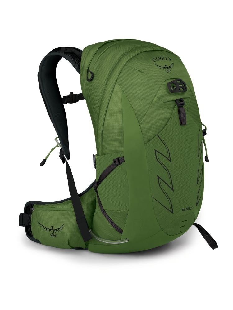 Osprey Talon 22 Green Belt/Black 10005803 dagrugzakken online bestellen bij Kathmandu Outdoor & Travel