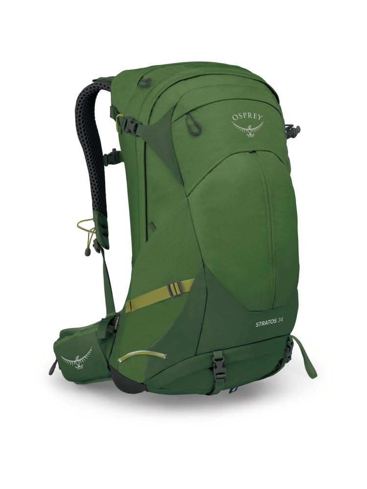 Osprey Stratos 34 Seaweed/Matcha Green 10005793 dagrugzakken online bestellen bij Kathmandu Outdoor & Travel